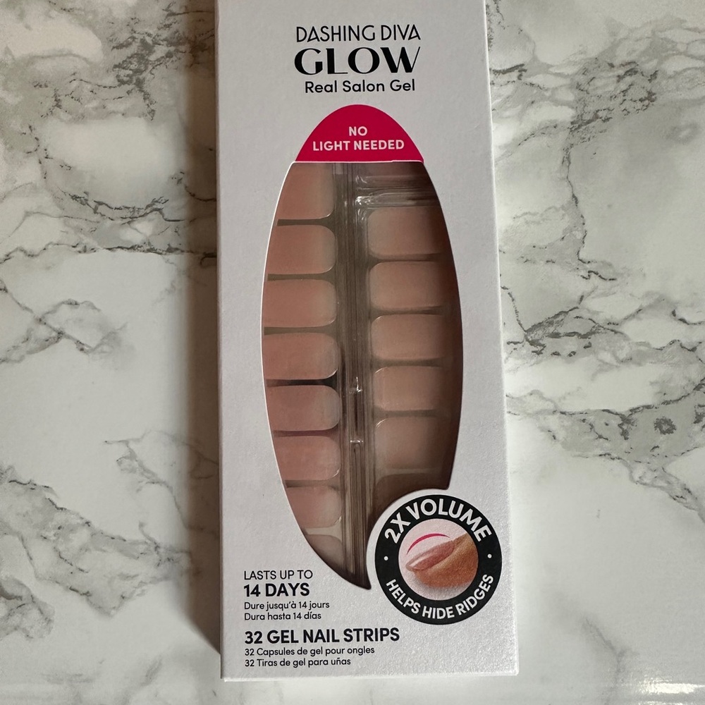 Ultra Glossy Nude Glaze Press-On Nails